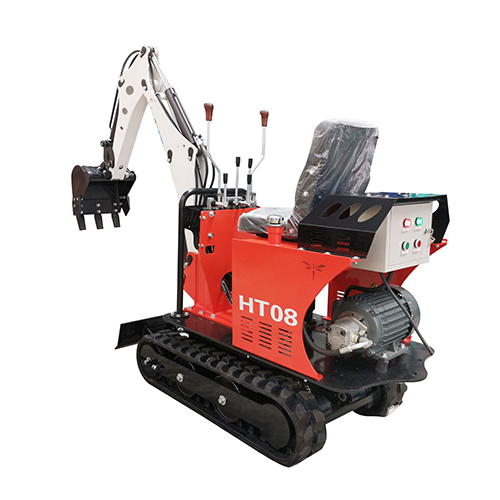 0.8T電動微型挖掘機，HT08電動微型挖掘機